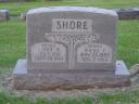 Avery and Clara Shore tombstone