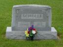 Louis and Kathrine Scholle Tombstone